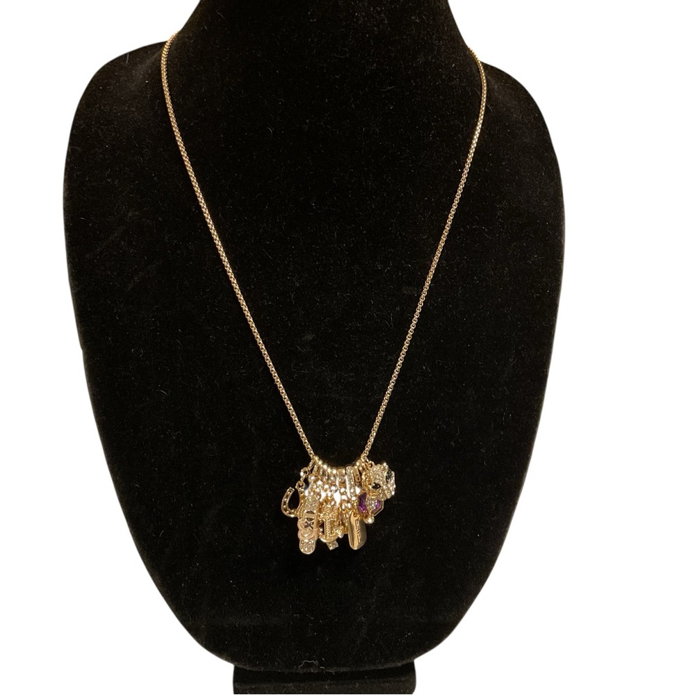 Effy Queen Elizabeth Cruise Charm Necklace New